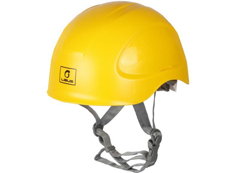 Casco Regulable Para Trabajo En Altura - Amarillo