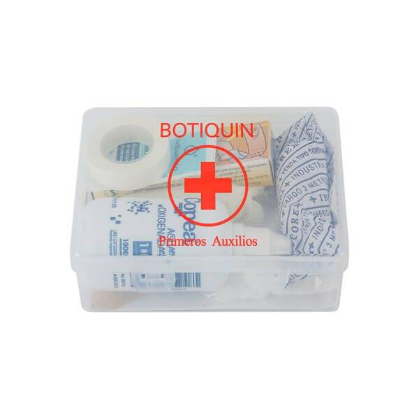 Botiquin De Plastico Primeros Auxilio N° 4. (13 Unidades).