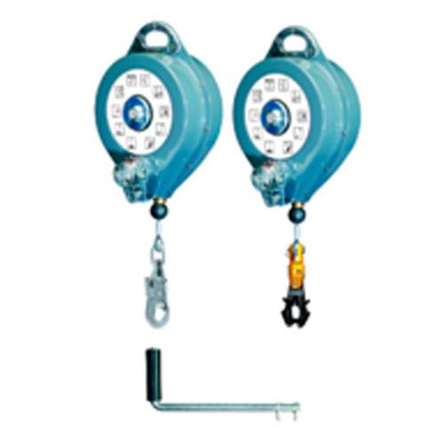 Dispositivo Anticaida Retractil Para Rescate De 20 Mts - Cable De Acero Con Manivela -