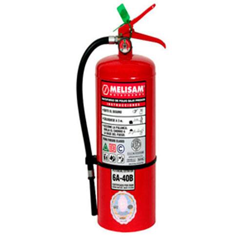 Extintor De Polvo Químico Abc X 2,5 Kg. Con Sello Iram Y Dps. Con Soporte  -