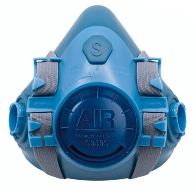Semimascara - Siliconada - Doble Filtro - Talle M/l - Art. S950 - Marca Air.