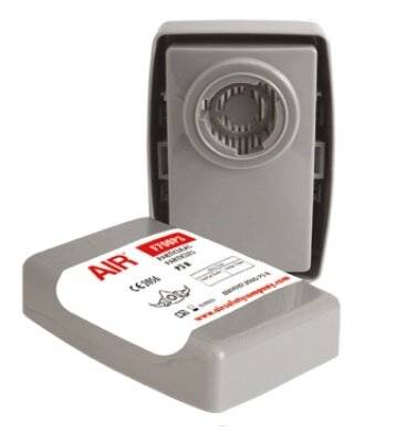 Filtro Protegido A Bayoneta P/Particulas - Art. F700P3 P3 R P100 – Marca Air.