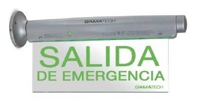 Cartel Autonomo De 12 Led - Material Ignifugo - Autonomia 3 Hs - Medidas 30 X 23 X 4.3 Cm - Leyenda