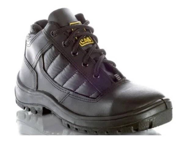 Botin Modelo Frances - Color Negro - Cuero Box - Suela  Poliuretano Bidensidad - Mod. Boro - Marca Cas - Ombu. (Certificado Iram). - Talle 37