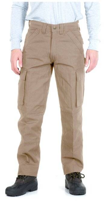 Pantalon De Ripstop - 8 Oz. Color Beige - Tipo Cargo  - T/38 Al 60 - Marca Pampero.