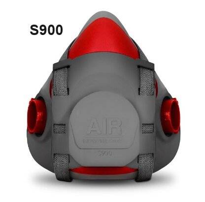 Semimascara - Doble Filtro - Talle M/L - Art. S900 - Marca Air.