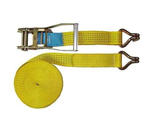 Eslinga Criquet Tensor De 4 Mt. De Largo X  25 Mm De Ancho - Para 1.0 Tn. Gancho Tipo J -