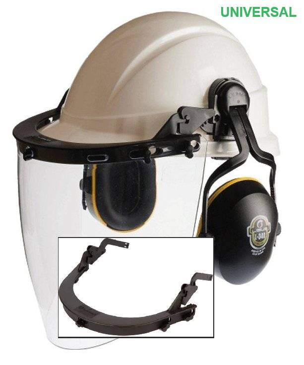 Adaptador Porta Visor Para Utilizar Simultaneamente Visor Facial