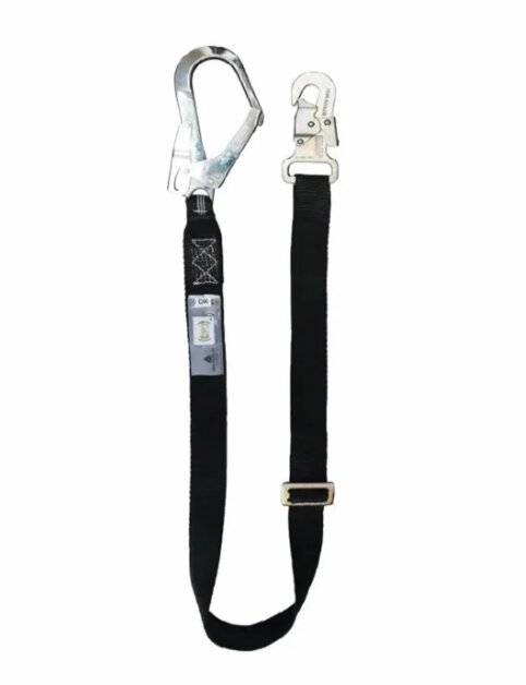 Cabo Anticaida De Cinta  De 2 Mts De Largo - Regulable - Mosquetón  De 55 Mm. Art. Cv1020. – Cod. Wxecv1020.