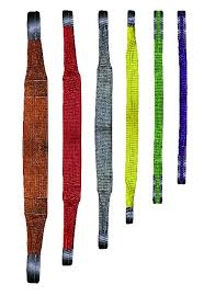 Eslinga Plana Ojal/Ojal De 5 Tn. X 8 Mt. - Color Rojo -