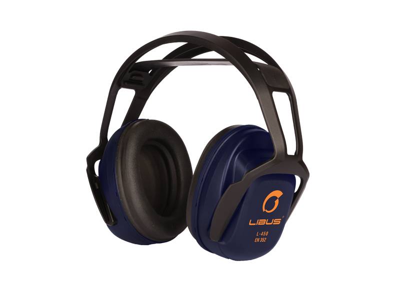 Protector Auditivo Tipo Copa En Vincha - Vincha Acolchada - Mod. L-450 Nrr 25 Db - Marca Libus. Cod. 903709.