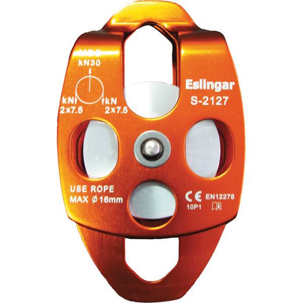 Polea Aluminio Aleado Doble 16 Mm - Art. Pol002 - Cod. Z0Ac50024.