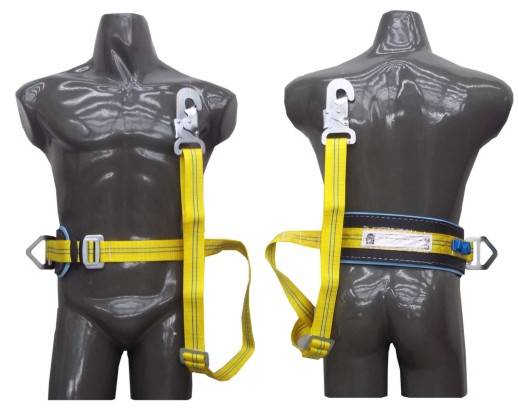 Cinturon Liniero (Modelo D) Con Cabo De Vida Fijo De 1,5 Mt. - Mosqueton De 18 Mm - Art. Sky10405E