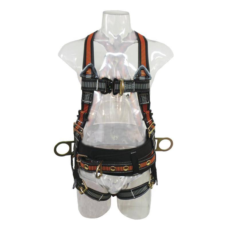 Lumbar Ergonomica - Argolla Y Herraje Con Recubrimiento Dielectrico - Kevlar - Regulacion En Todas Sus Bandas - Art. 12132Krd - Marca Eslingar.