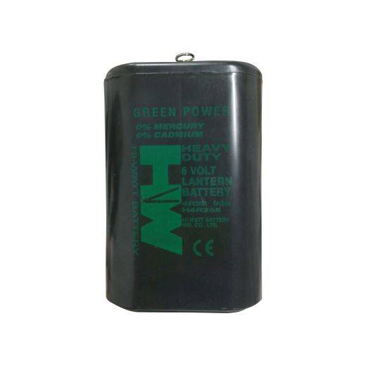 Bateria De 6V - Para Baliza -  Duracion 600 Horas. (No Recargable).