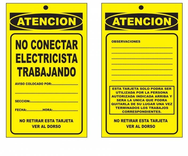 Tarjeta De Alto Impacto De 1 Mm - Medida De 10 X 15 Cm  - Fondo Amarillo.
