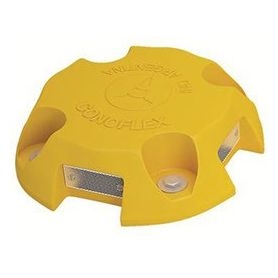 Tacha Reductora De Pvc  Liviana - Altura 2,5 Cm - Diametro 12,5 Cm  Cod. Trl-125 -(Incluye Elem. De Sujecion).