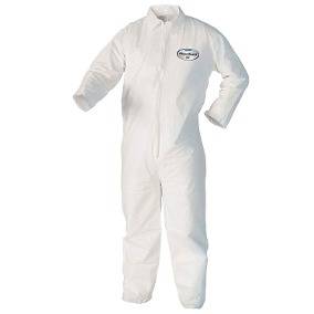 Mameluco Descartable - Color Blanco - Resistente A Particulas - C/ Cierre - Capucha - Botamangas - Muñecas Elastizada - Talle M - Marca Kimberly-Clark.