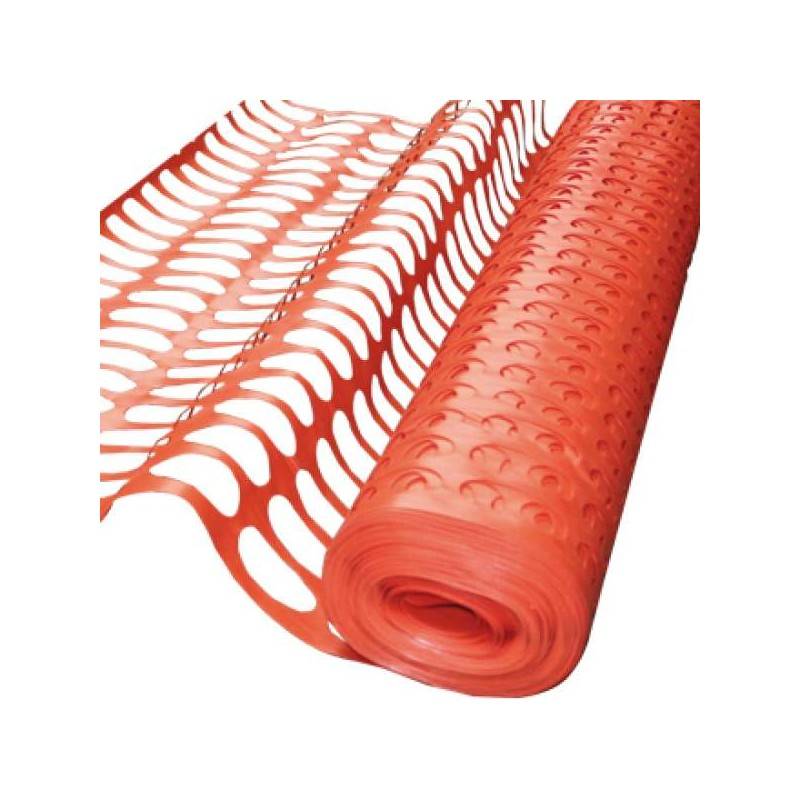Malla Guarda Zanja Naranja - 48 Mt De Largo X 1 Mt De Alto. - 65 Gr./M2.